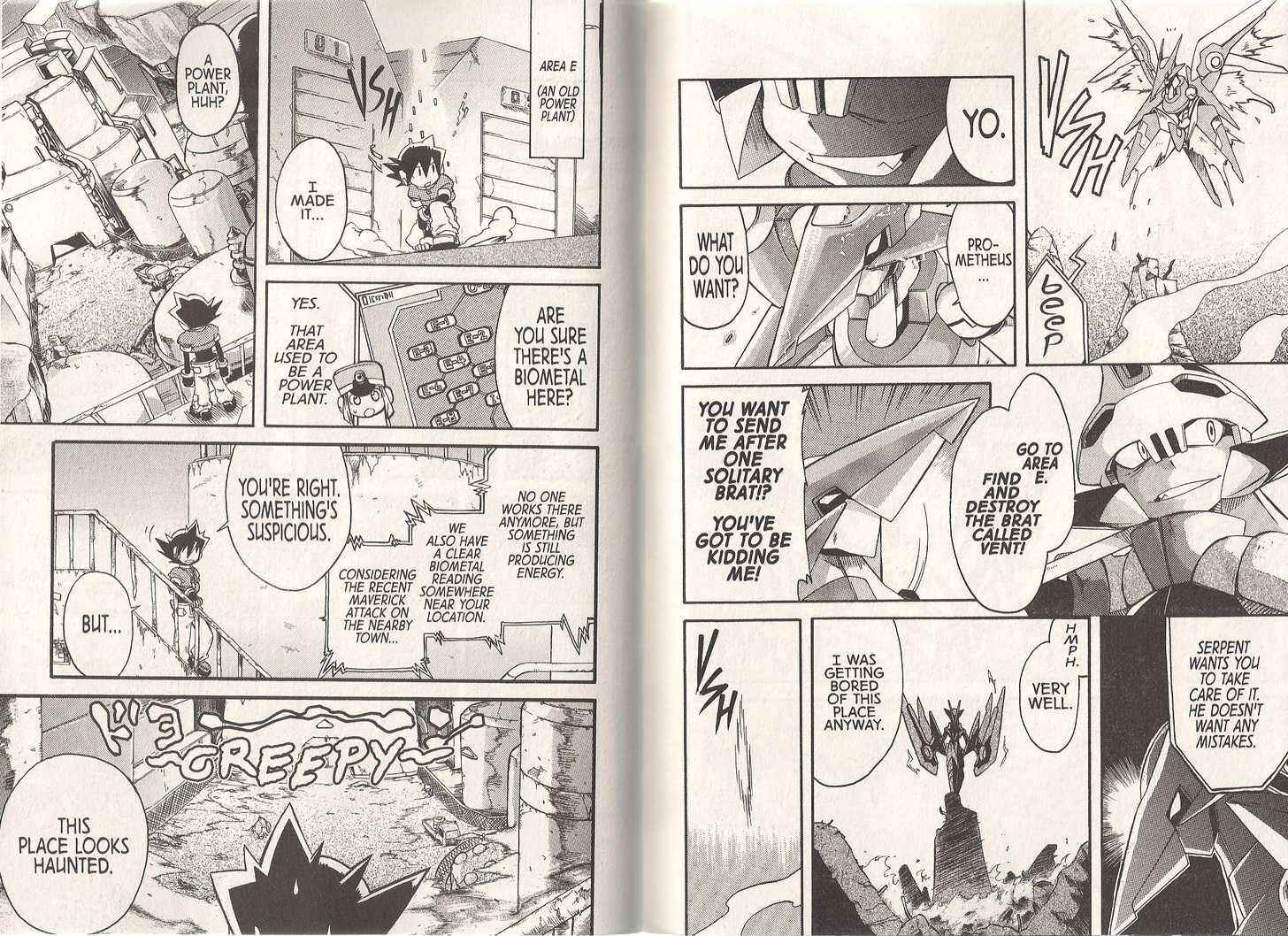 Page 4 Chapter 5 Mega Man ZX