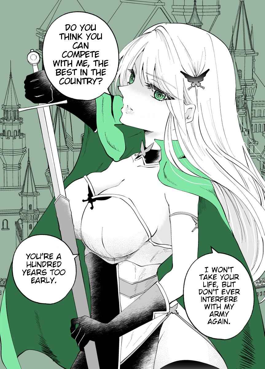 Page 1 Chapter 1 Teki no Kedakai Onna Kishi ga Nakama ni Naru Made
