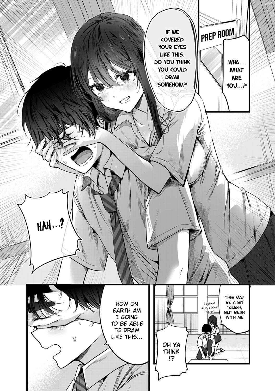 Page 6 Chapter 1.2 Boku wo Shirita Sugiru Shimizu-san