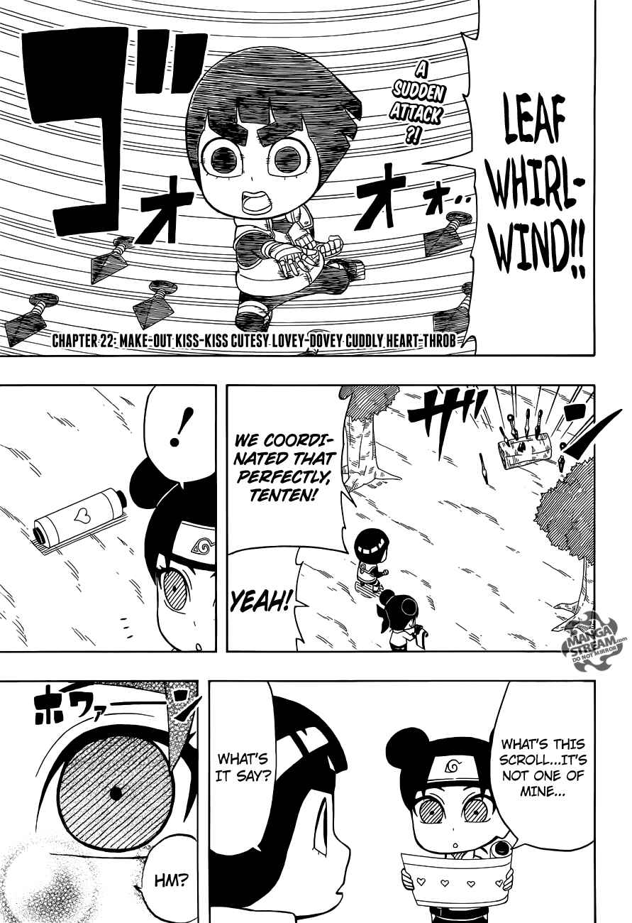 Page 4 Chapter 22 Rock Lee no Seishun Full-Power Ninden