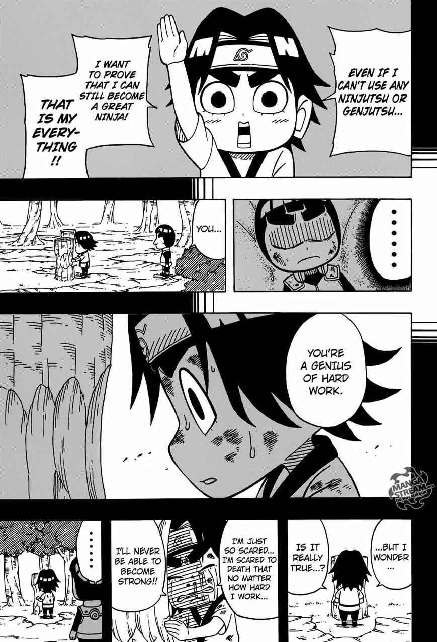 Page 25 Chapter 39 Rock Lee no Seishun Full-Power Ninden