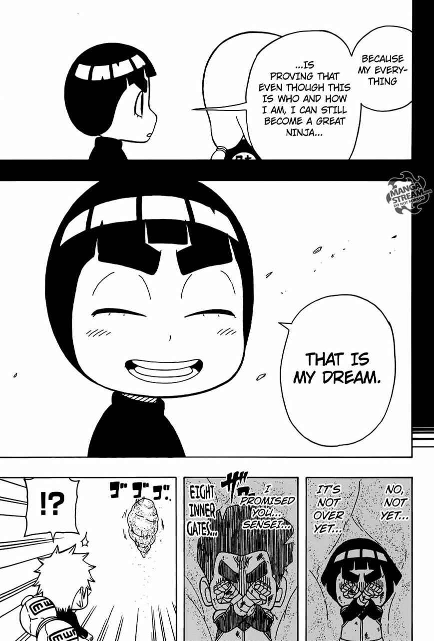 Page 29 Chapter 39 Rock Lee no Seishun Full-Power Ninden