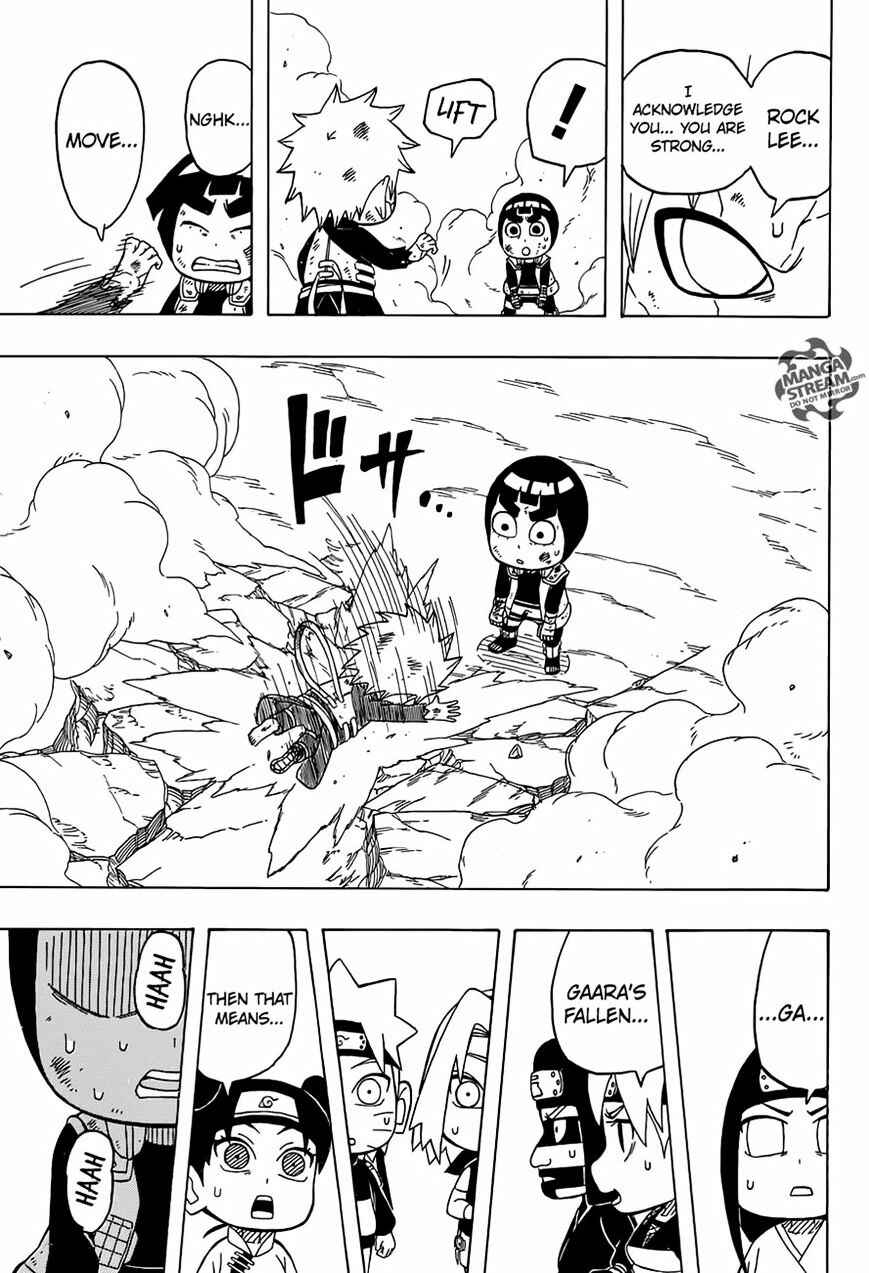 Page 34 Chapter 39 Rock Lee no Seishun Full-Power Ninden
