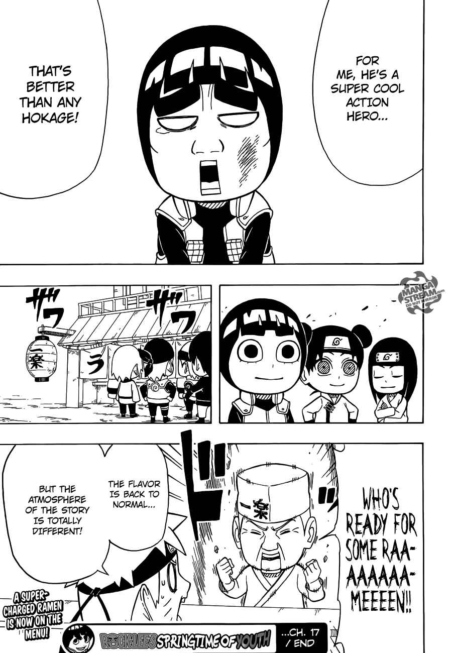 Page 26 Chapter 17 Rock Lee no Seishun Full-Power Ninden
