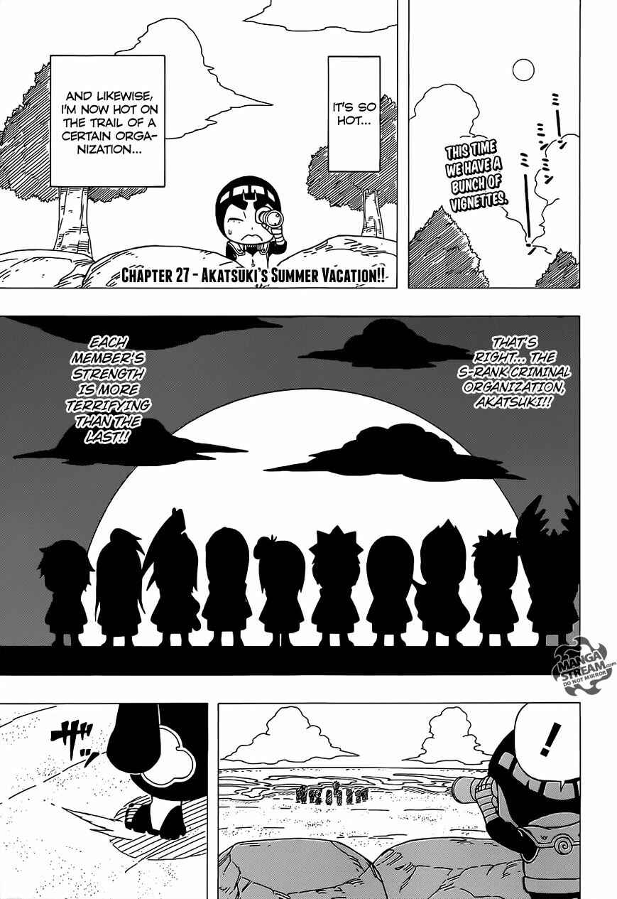 Page 3 Chapter 27 Rock Lee no Seishun Full-Power Ninden