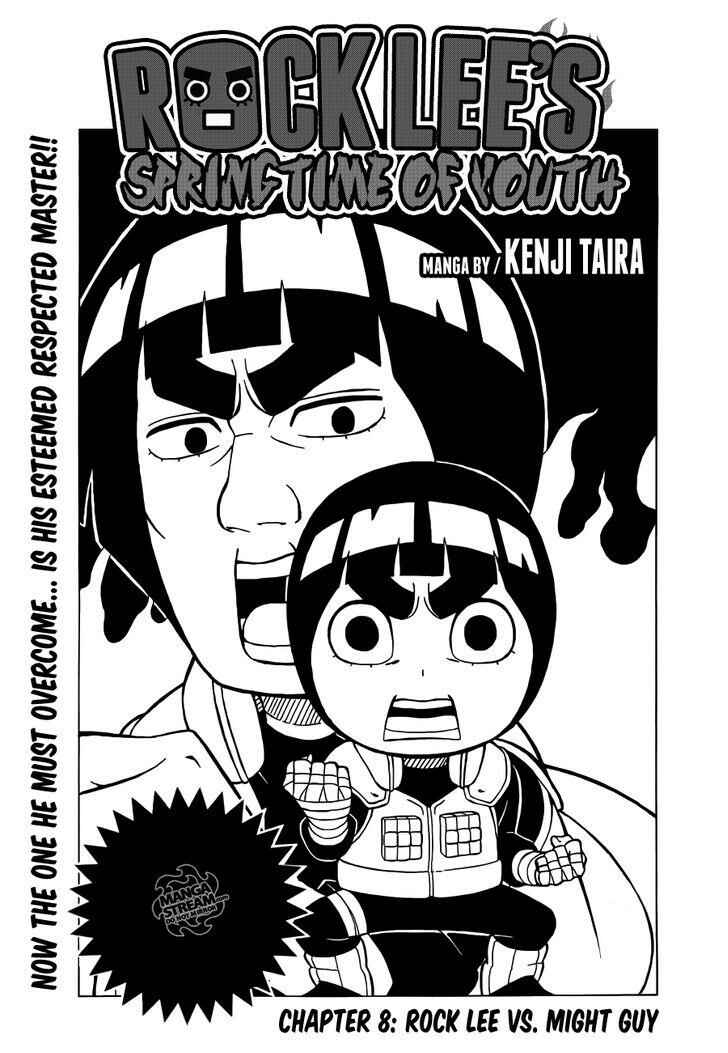 Page 1 Chapter 8 Rock Lee no Seishun Full-Power Ninden