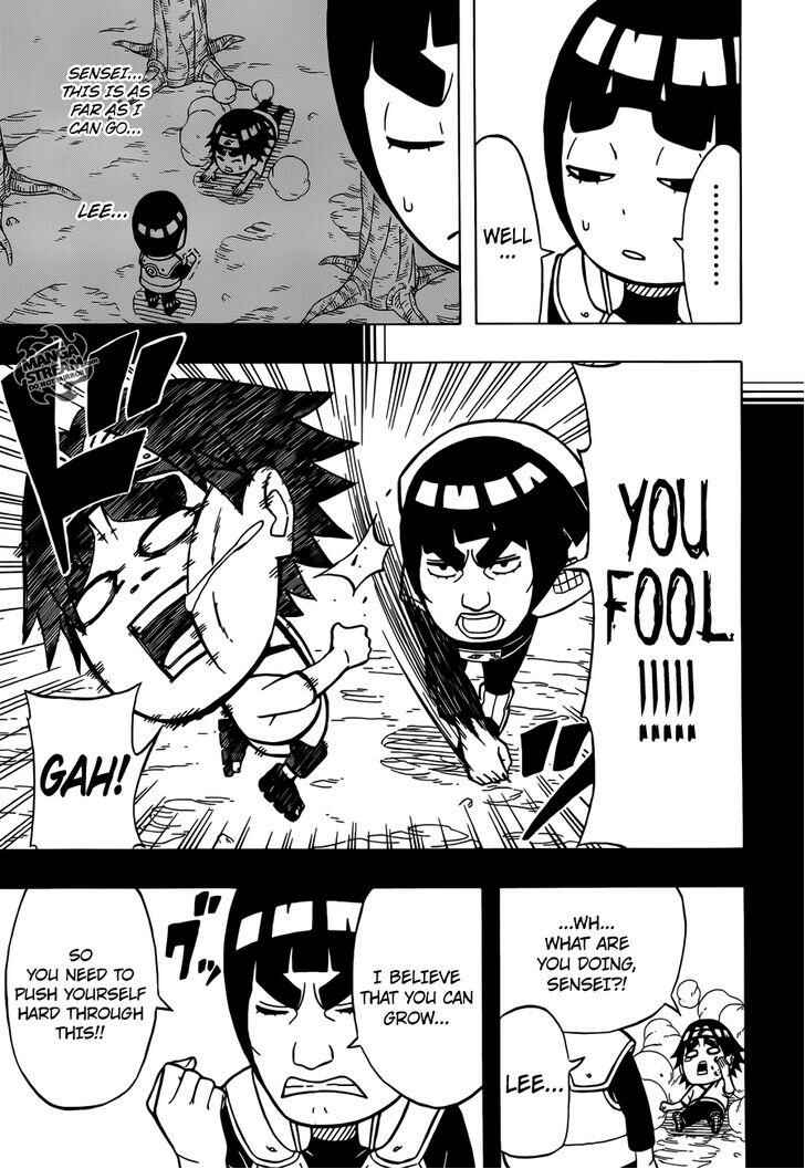 Page 12 Chapter 8 Rock Lee no Seishun Full-Power Ninden