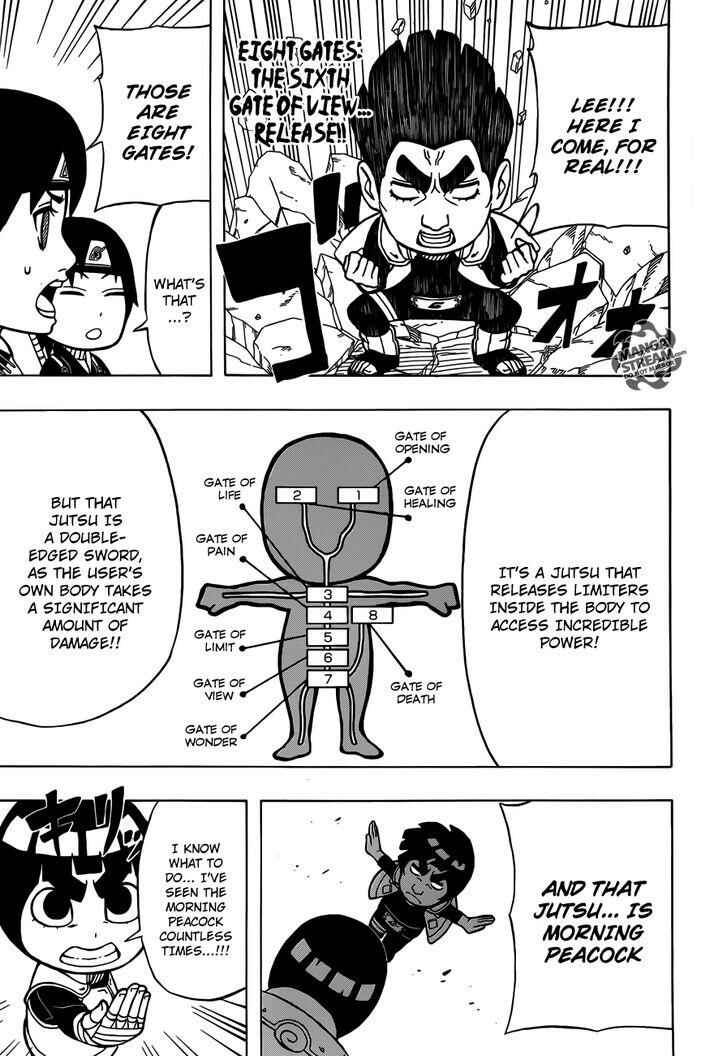 Page 24 Chapter 8 Rock Lee no Seishun Full-Power Ninden