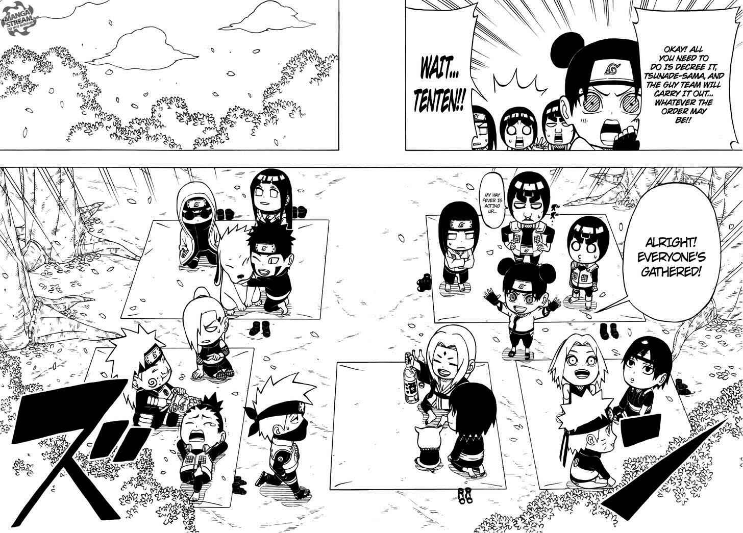 Page 8 Chapter 11 Rock Lee no Seishun Full-Power Ninden