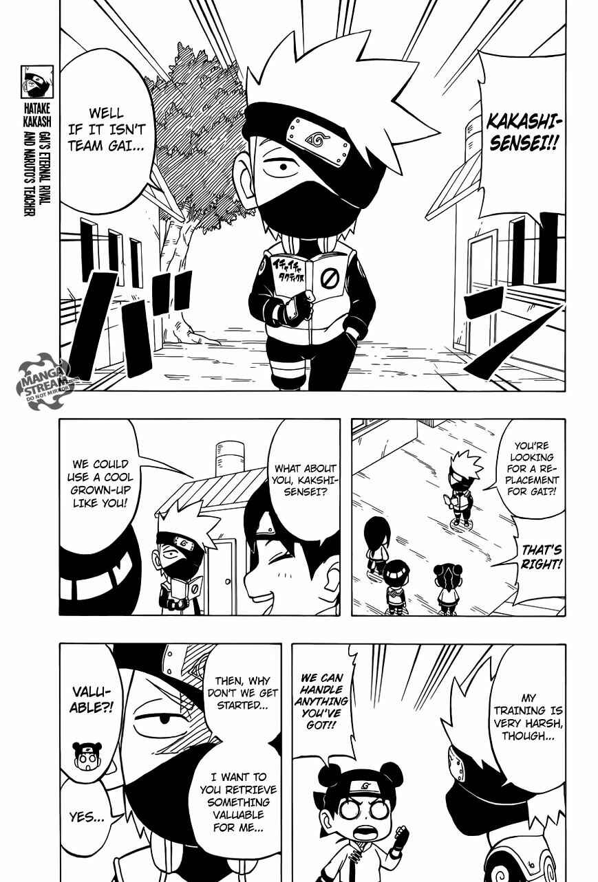 Page 12 Chapter 36 Rock Lee no Seishun Full-Power Ninden