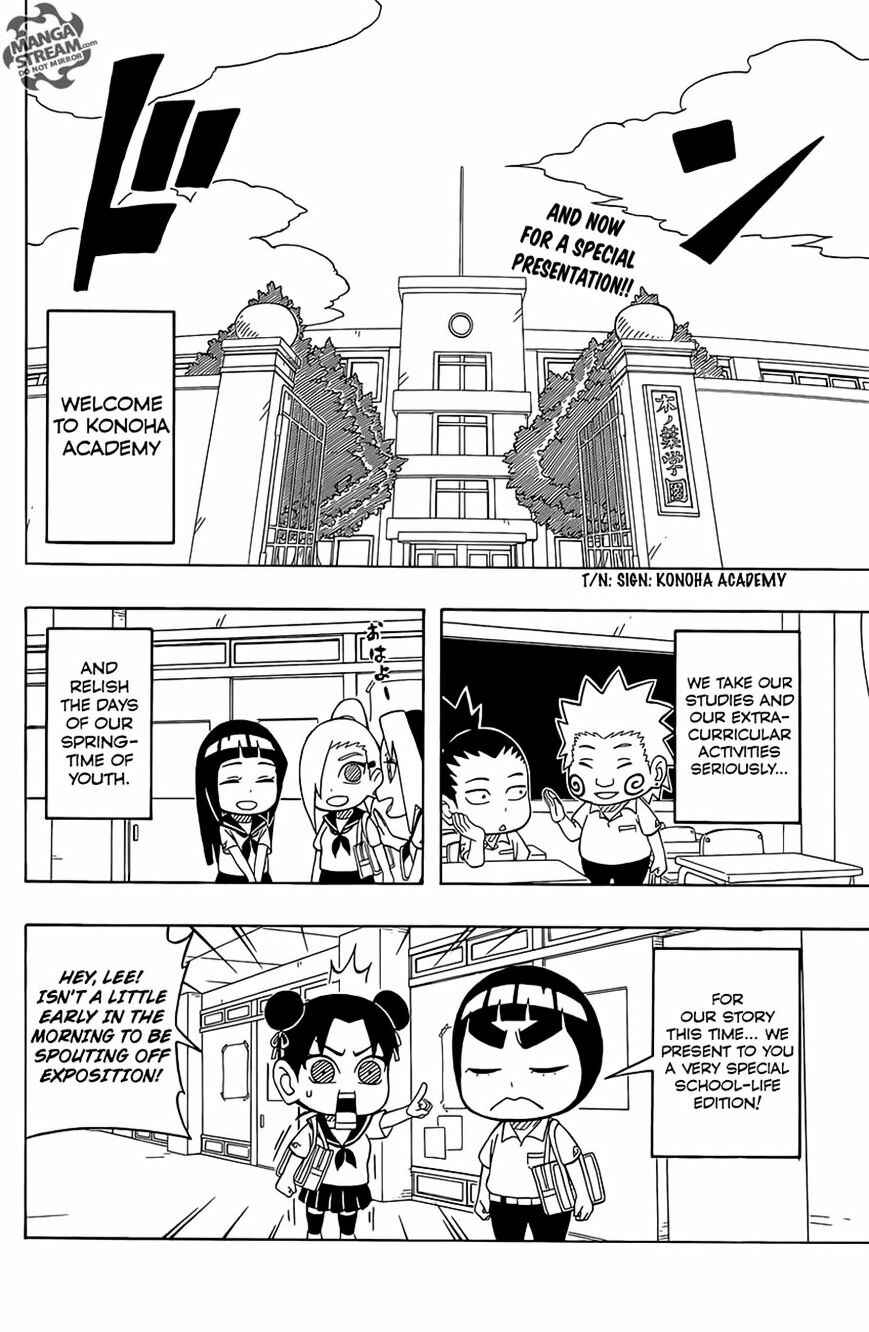 Page 3 Chapter 32 Rock Lee no Seishun Full-Power Ninden