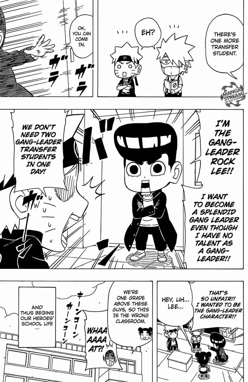 Page 6 Chapter 32 Rock Lee no Seishun Full-Power Ninden