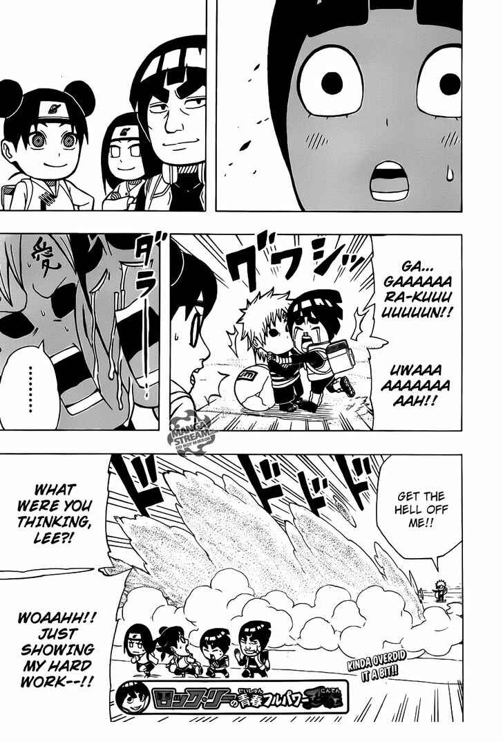 Page 22 Chapter 7 Rock Lee no Seishun Full-Power Ninden