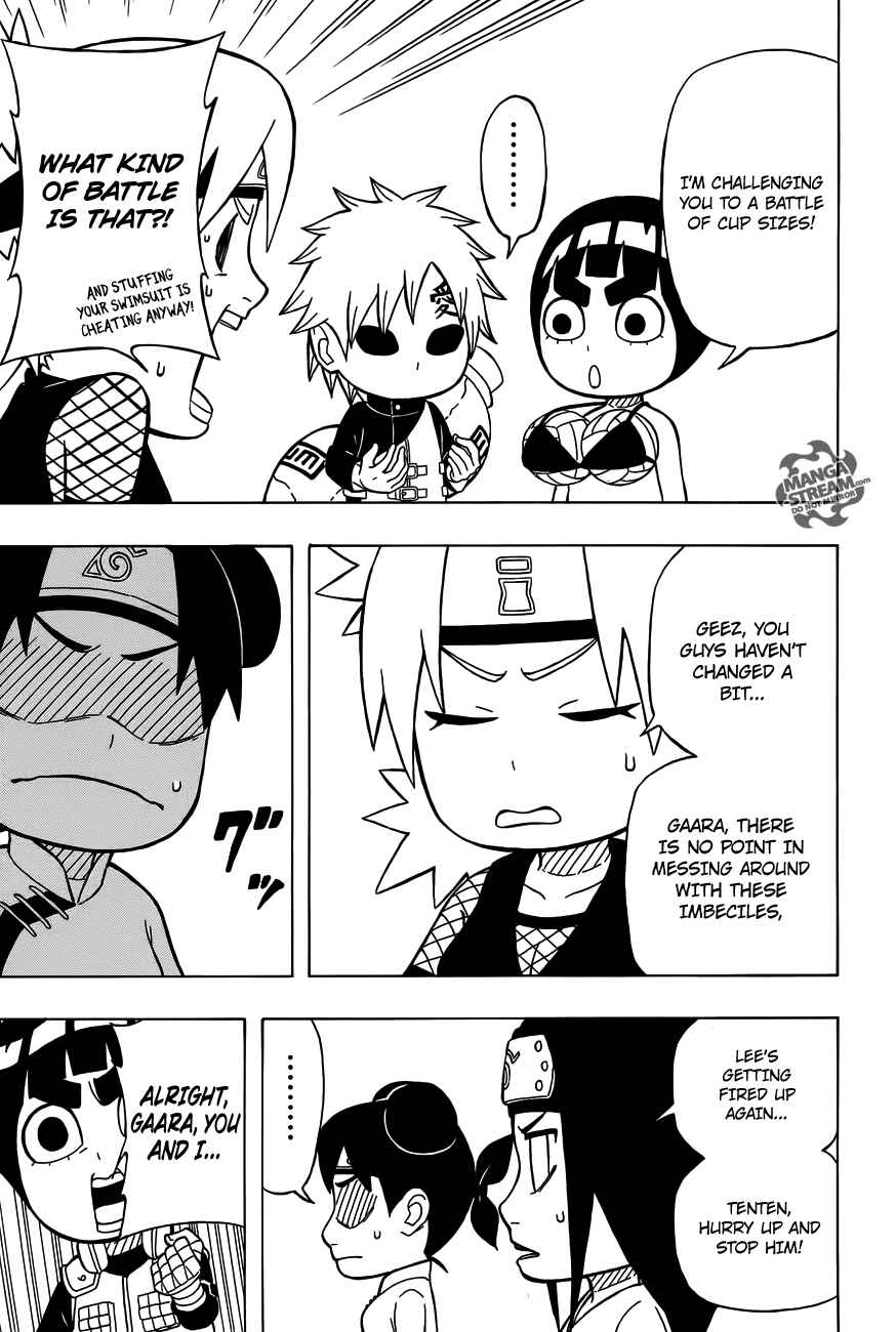 Page 13 Chapter 15 Rock Lee no Seishun Full-Power Ninden
