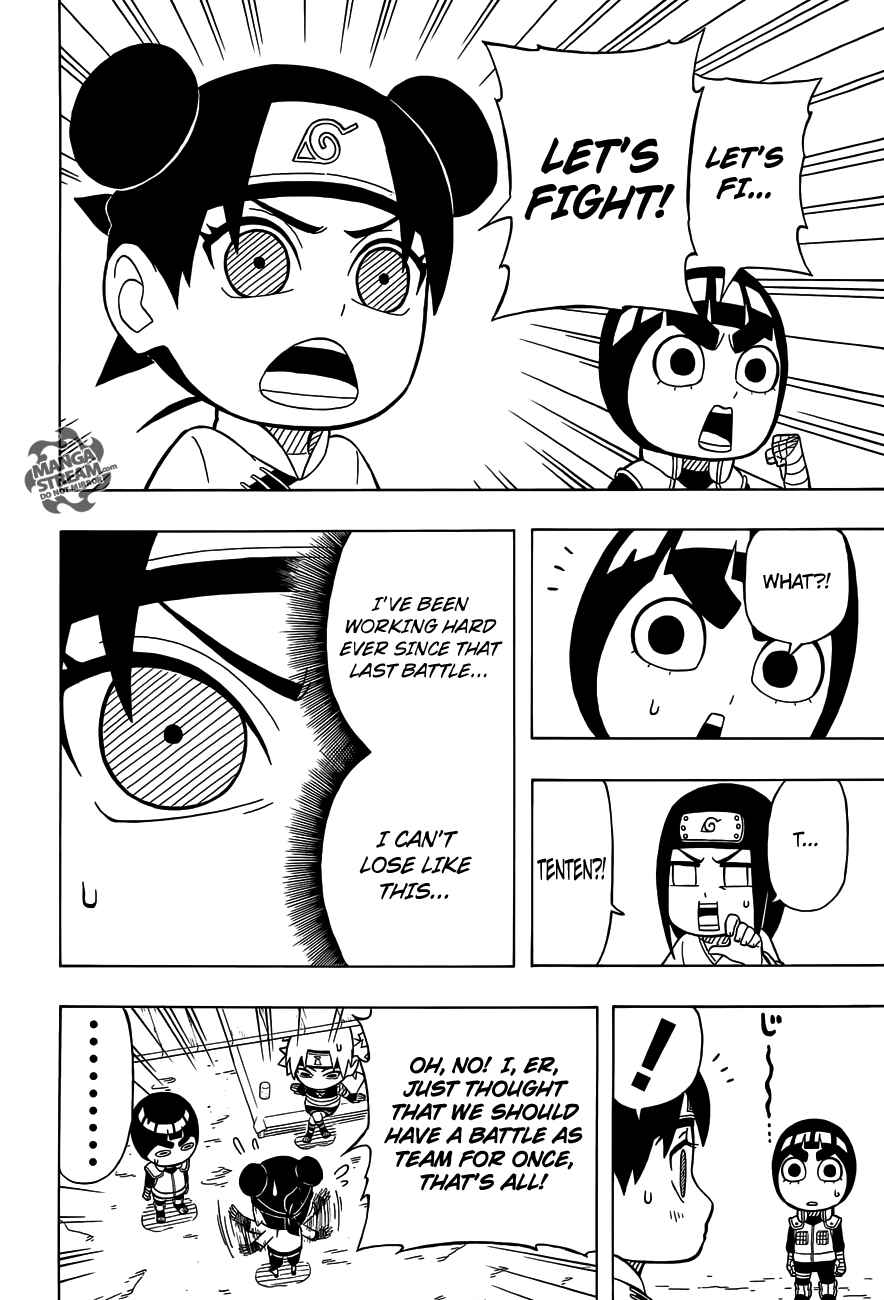 Page 14 Chapter 15 Rock Lee no Seishun Full-Power Ninden