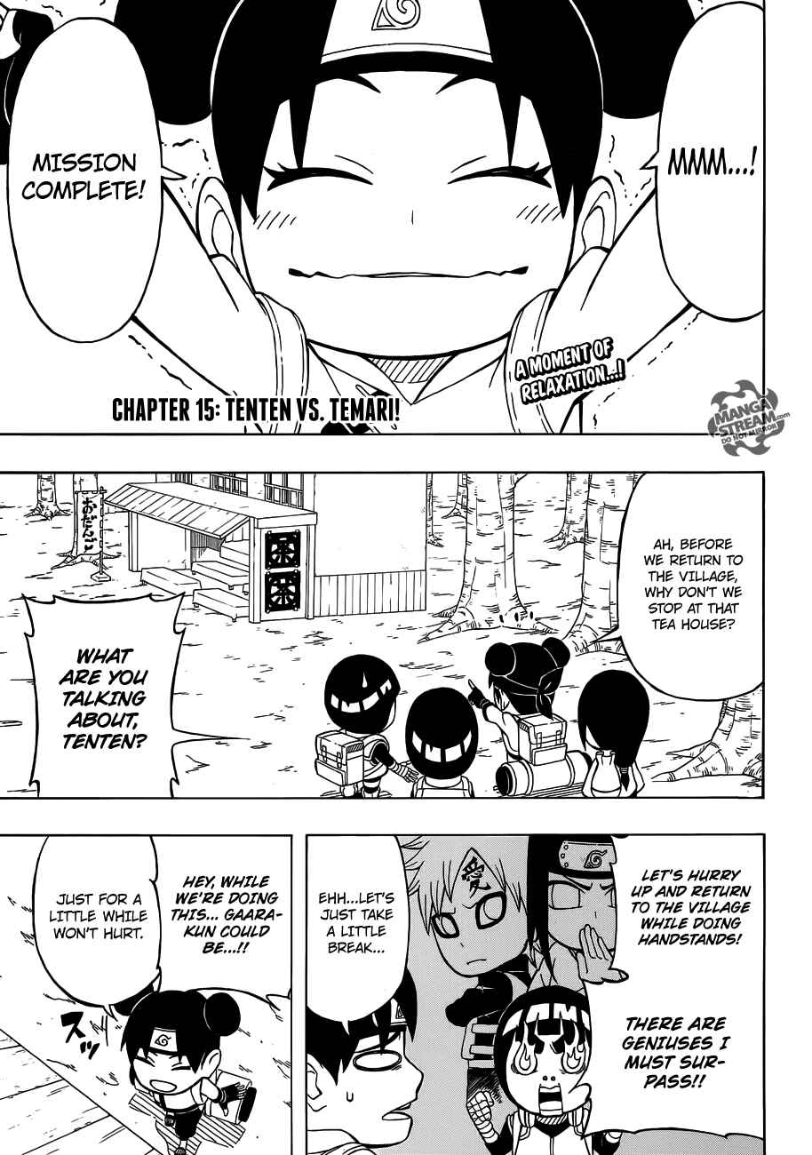 Page 3 Chapter 15 Rock Lee no Seishun Full-Power Ninden