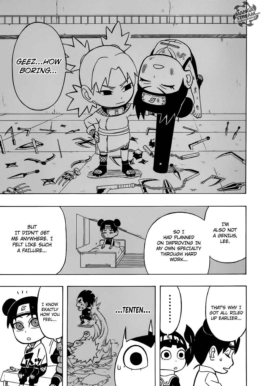 Page 9 Chapter 15 Rock Lee no Seishun Full-Power Ninden