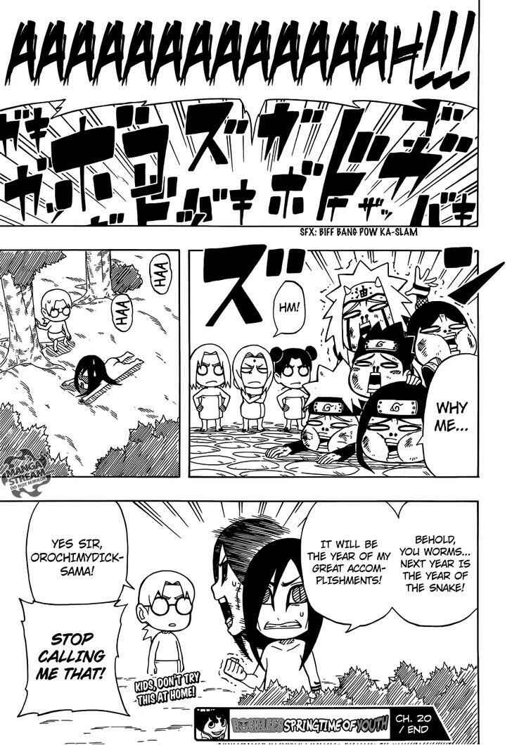 Page 31 Chapter 20 Rock Lee no Seishun Full-Power Ninden