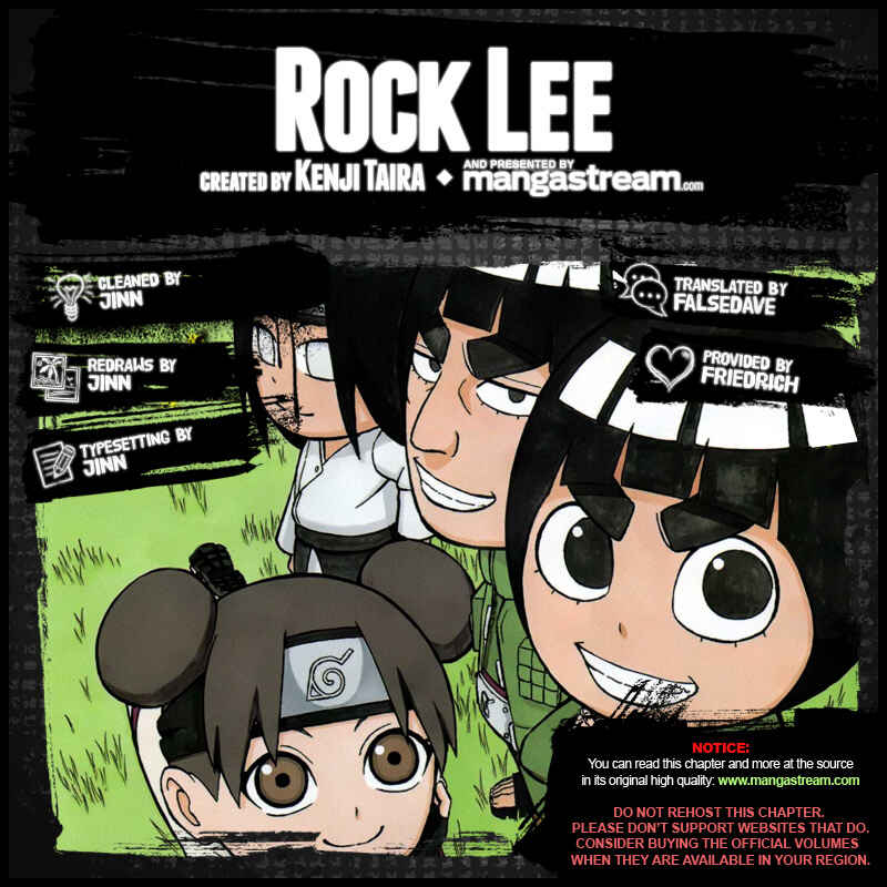 Page 2 Chapter 19.5 Rock Lee no Seishun Full-Power Ninden