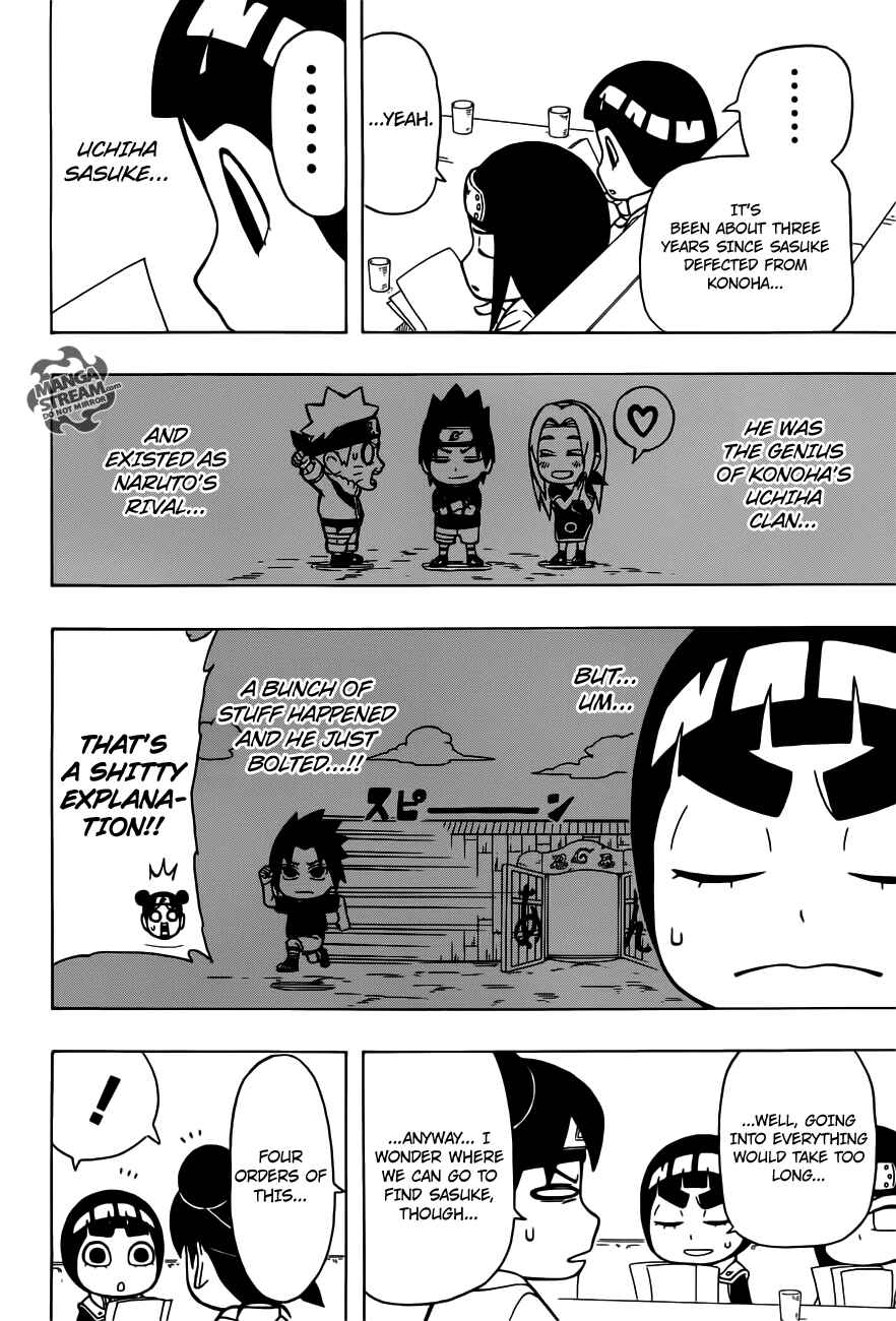 Page 6 Chapter 19 Rock Lee no Seishun Full-Power Ninden