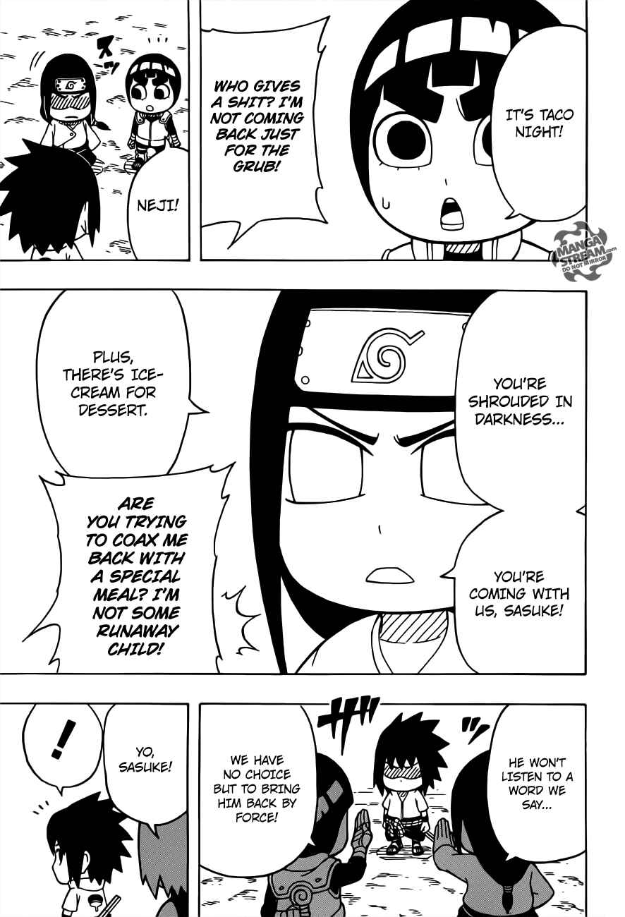 Page 9 Chapter 19 Rock Lee no Seishun Full-Power Ninden