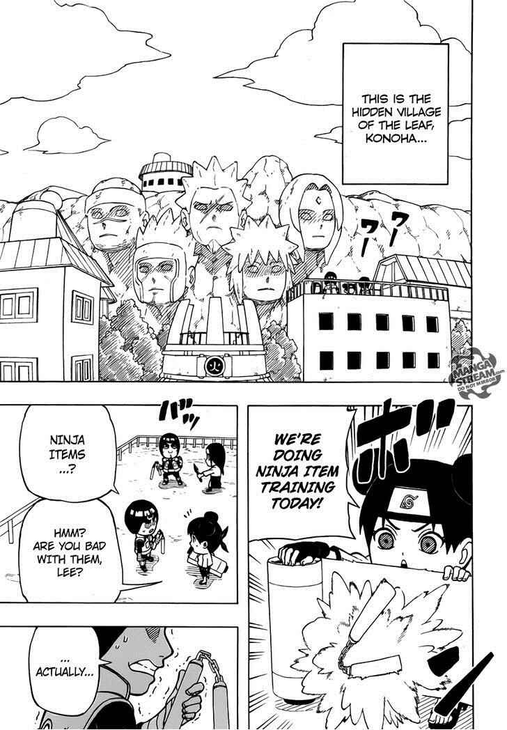 Page 3 Chapter 6 Rock Lee no Seishun Full-Power Ninden