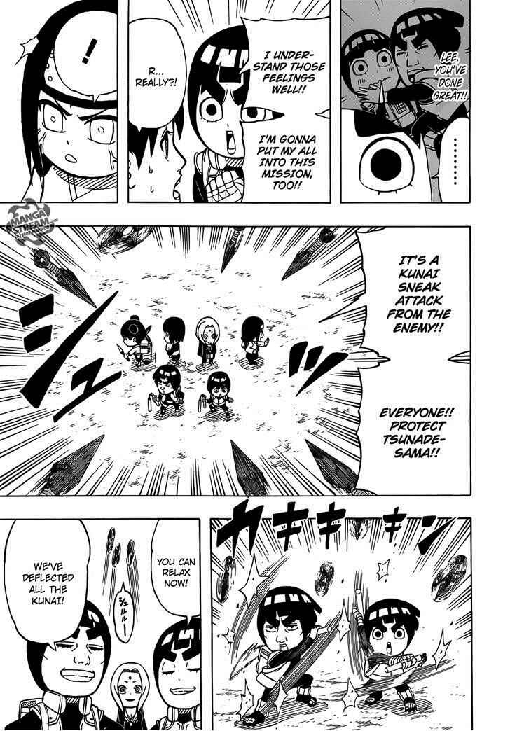 Page 9 Chapter 6 Rock Lee no Seishun Full-Power Ninden