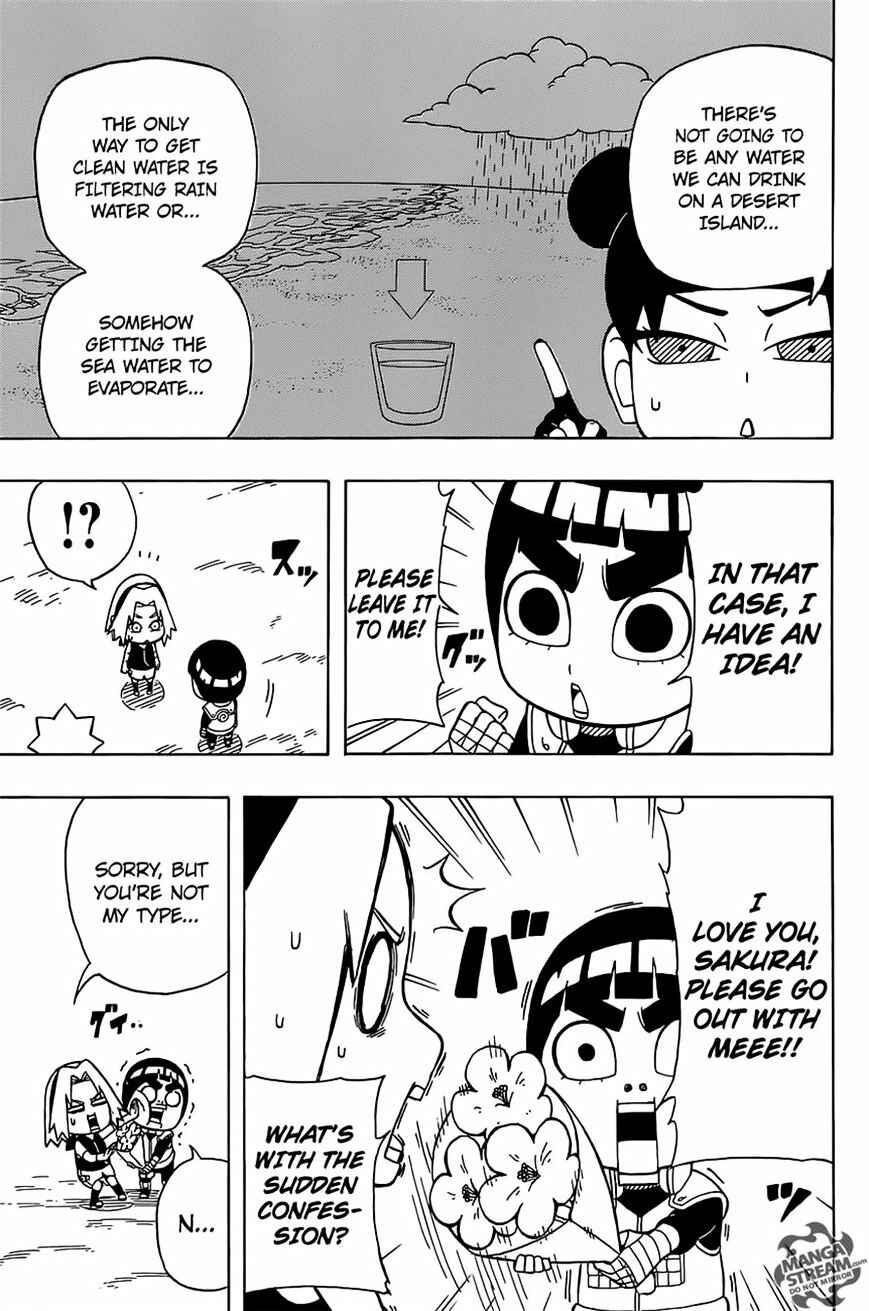 Page 11 Chapter 28 Rock Lee no Seishun Full-Power Ninden