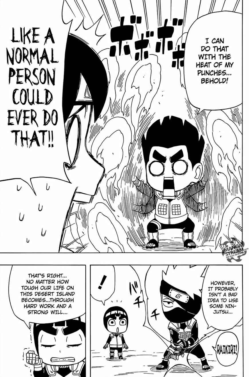 Page 13 Chapter 28 Rock Lee no Seishun Full-Power Ninden