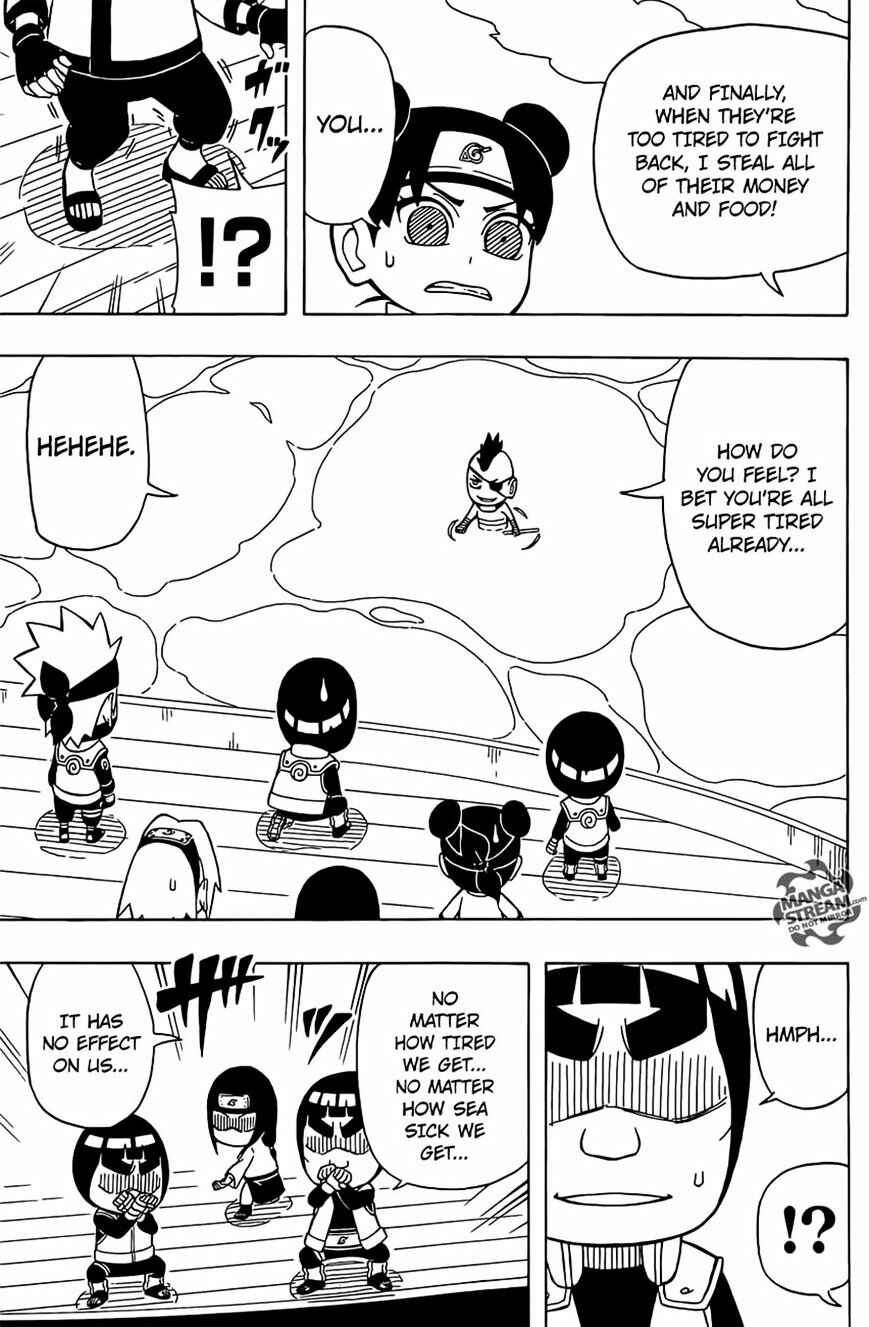 Page 25 Chapter 28 Rock Lee no Seishun Full-Power Ninden