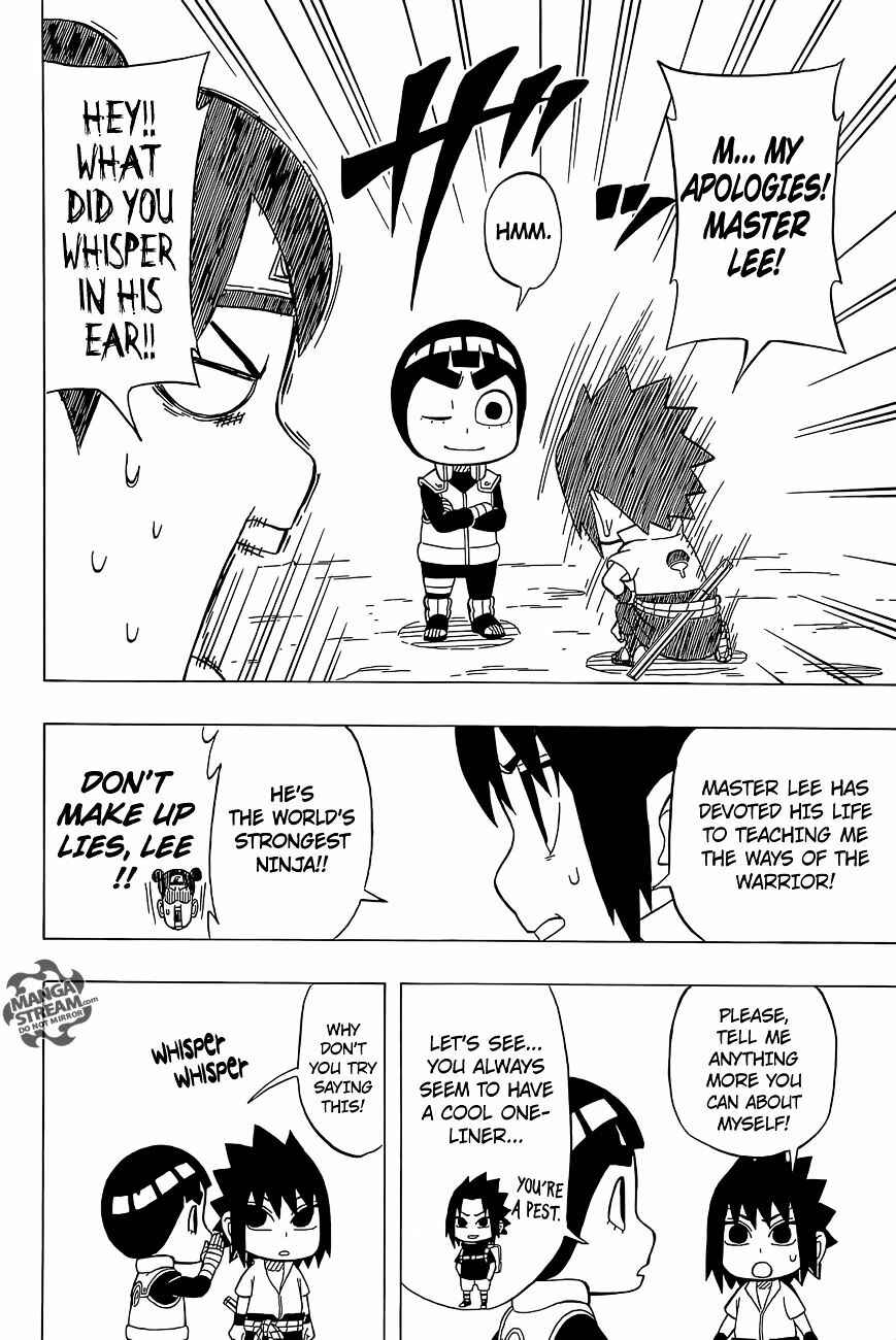 Page 7 Chapter 33 Rock Lee no Seishun Full-Power Ninden
