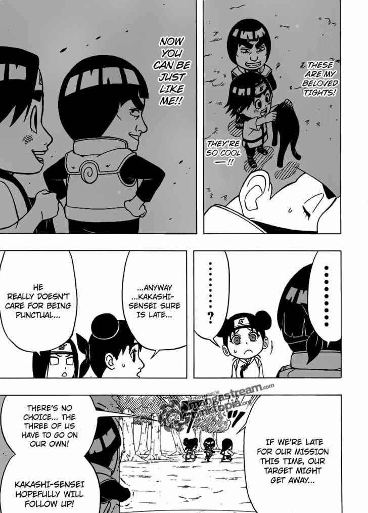 Page 12 Chapter 4 Rock Lee no Seishun Full-Power Ninden