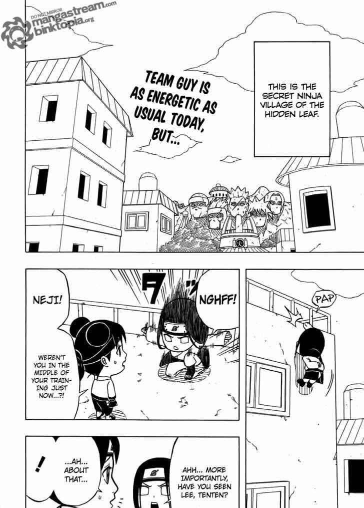 Page 3 Chapter 4 Rock Lee no Seishun Full-Power Ninden