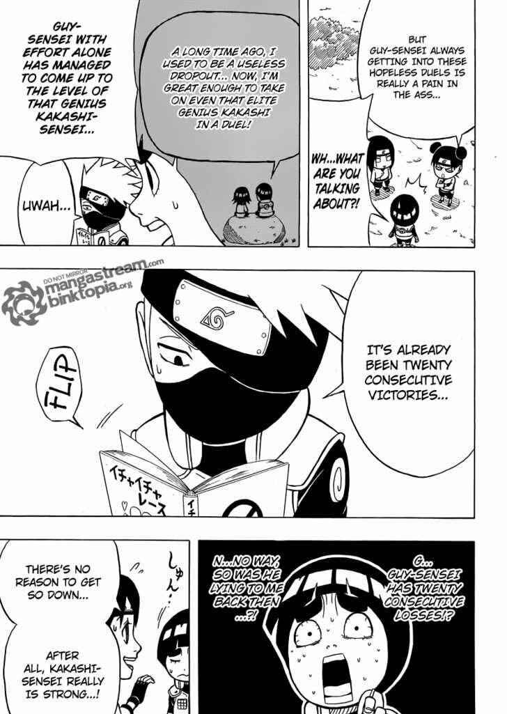 Page 8 Chapter 4 Rock Lee no Seishun Full-Power Ninden