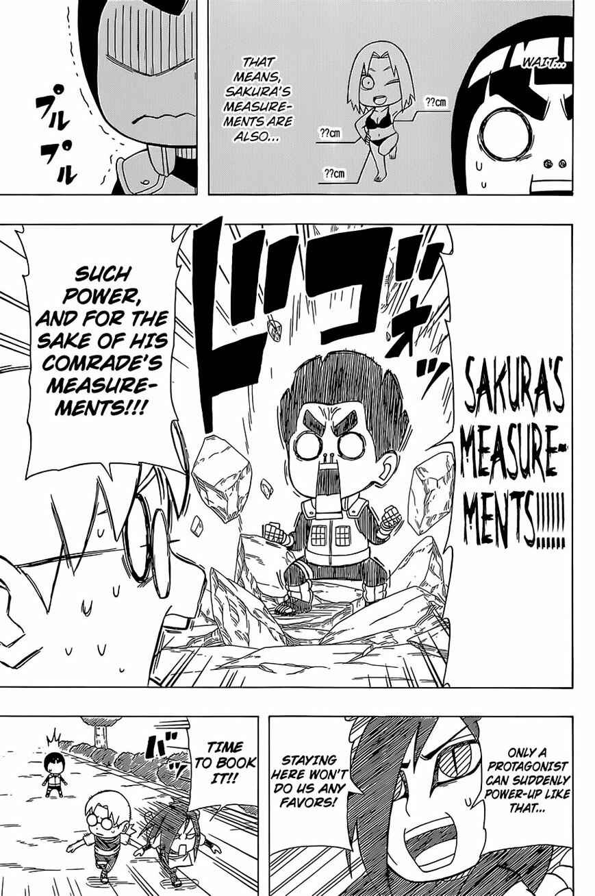 Page 14 Chapter 31 Rock Lee no Seishun Full-Power Ninden