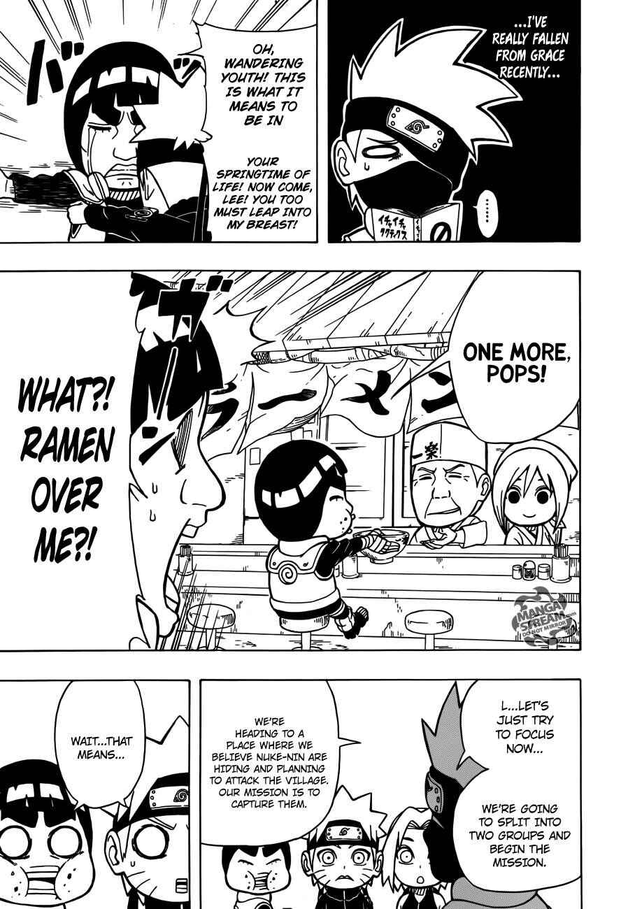 Page 14 Chapter 12 Rock Lee no Seishun Full-Power Ninden