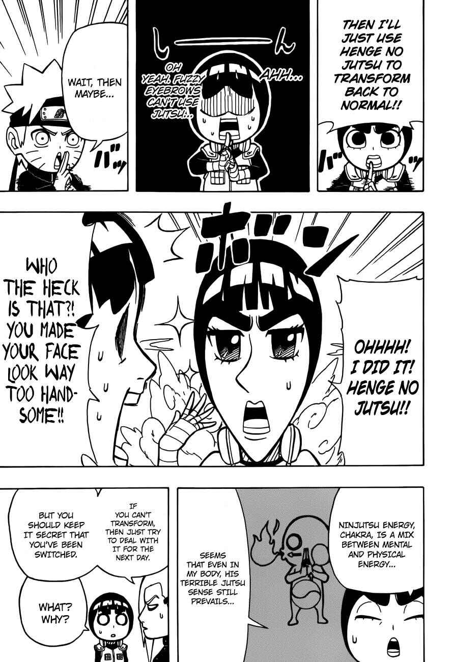 Page 8 Chapter 12 Rock Lee no Seishun Full-Power Ninden