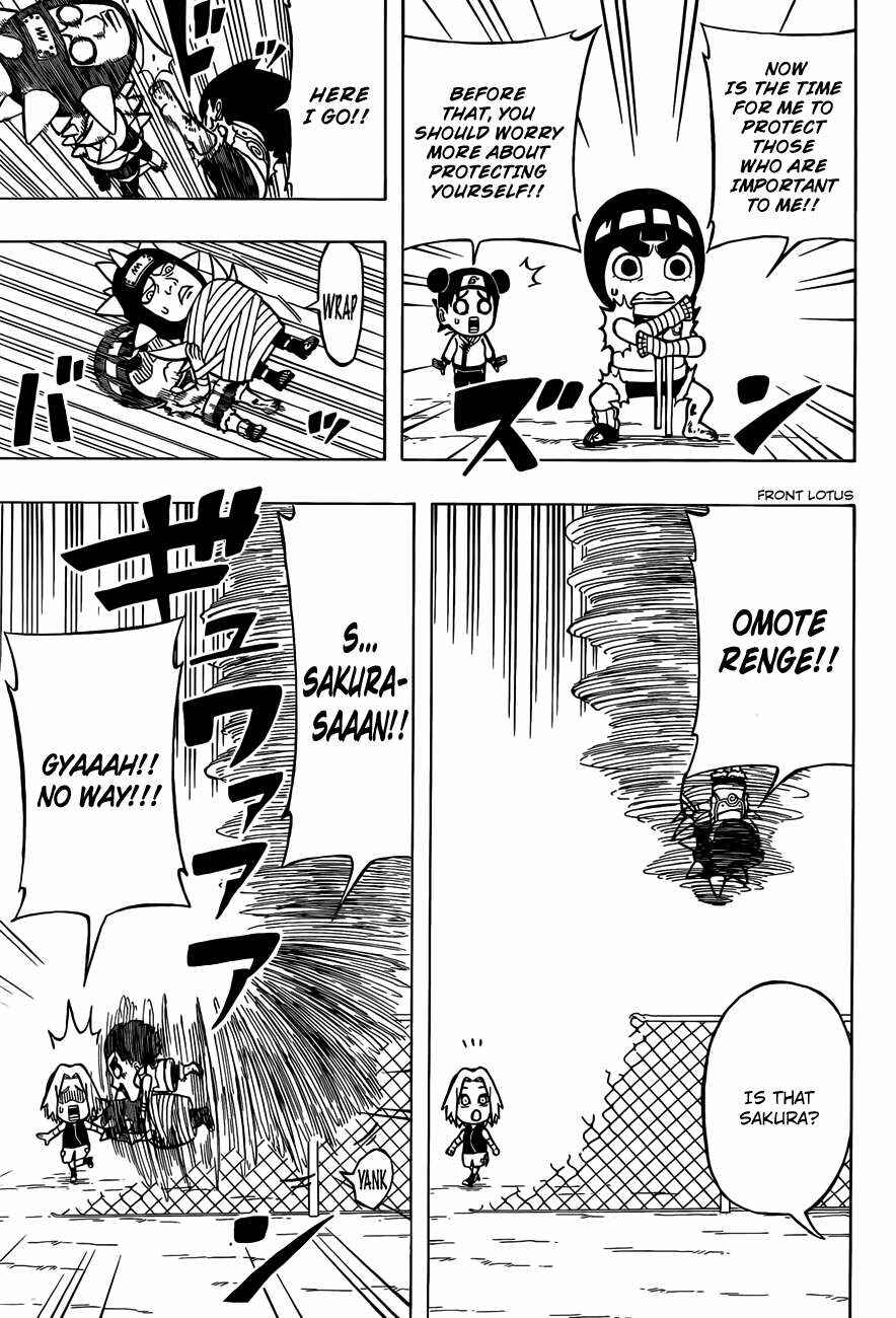 Page 11 Chapter 10.5 Rock Lee no Seishun Full-Power Ninden