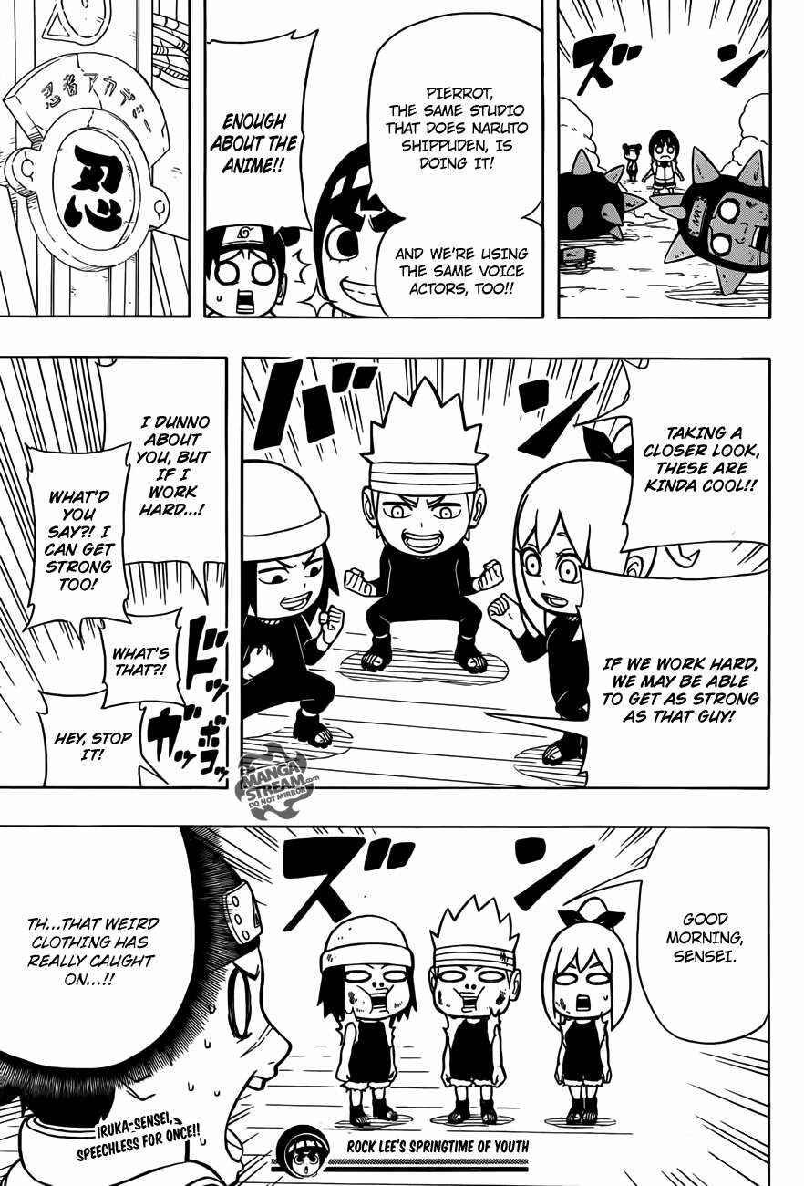 Page 17 Chapter 10.5 Rock Lee no Seishun Full-Power Ninden