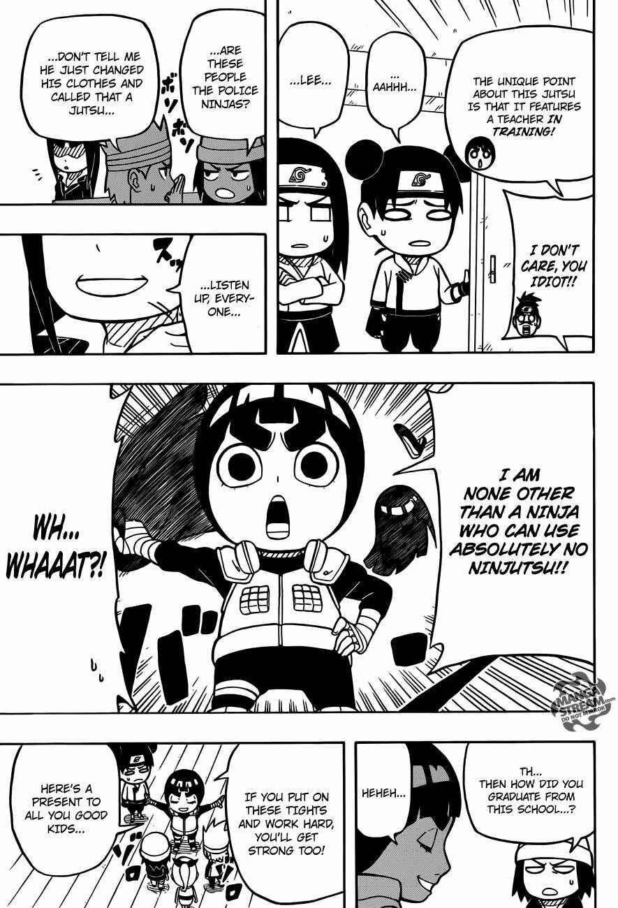 Page 5 Chapter 10.5 Rock Lee no Seishun Full-Power Ninden