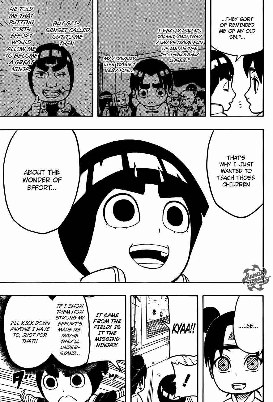 Page 7 Chapter 10.5 Rock Lee no Seishun Full-Power Ninden