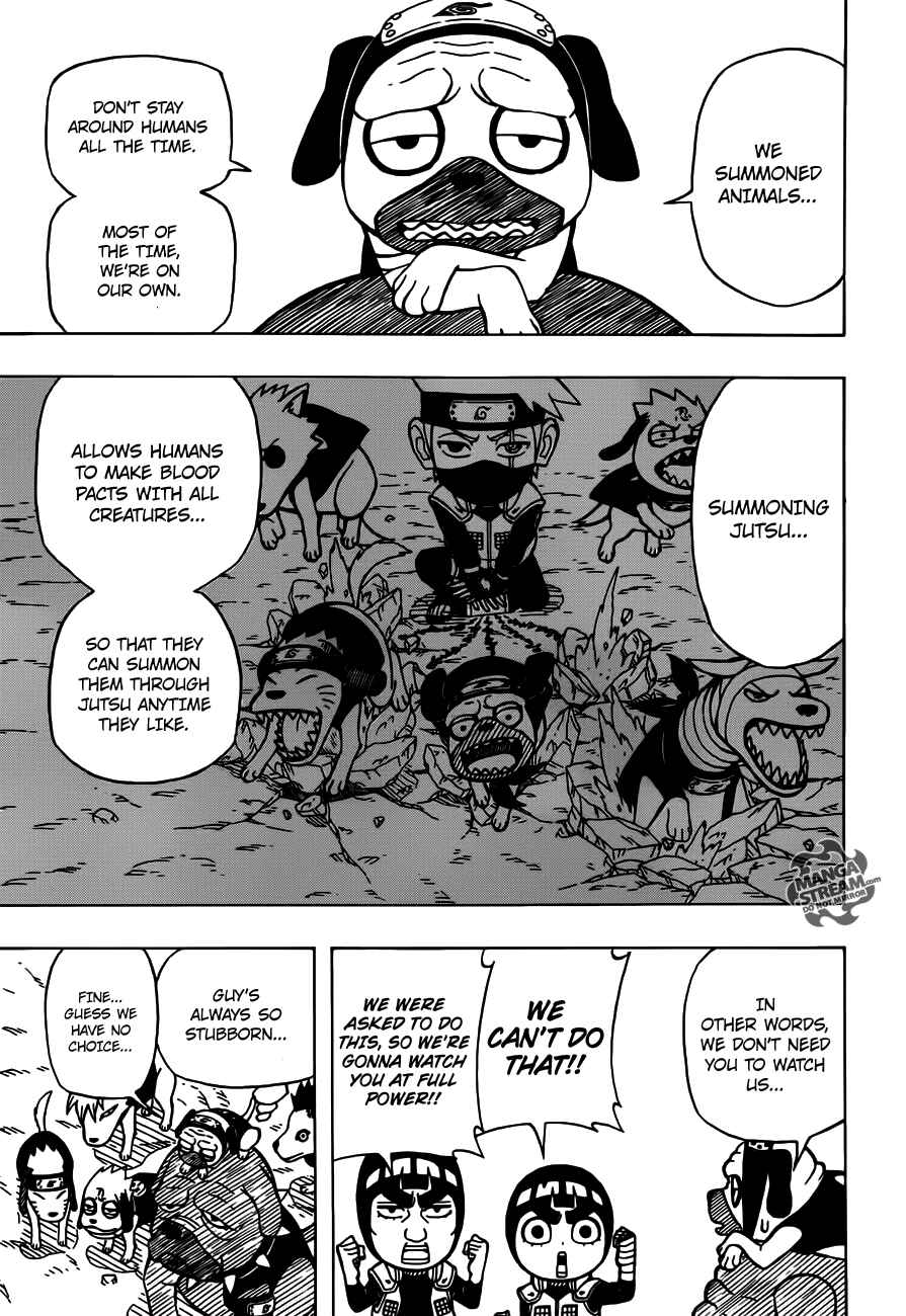 Page 10 Chapter 14 Rock Lee no Seishun Full-Power Ninden