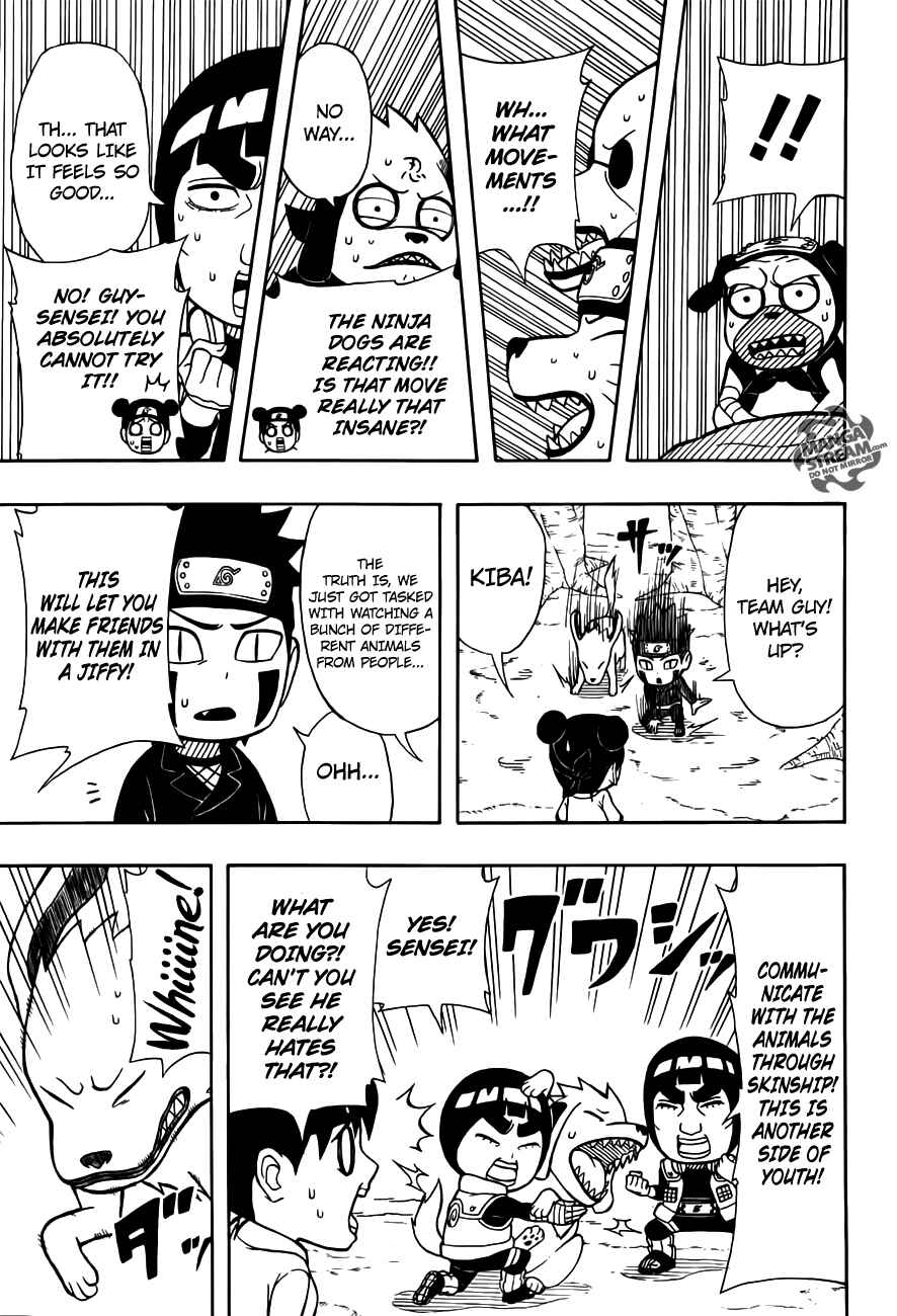 Page 8 Chapter 14 Rock Lee no Seishun Full-Power Ninden