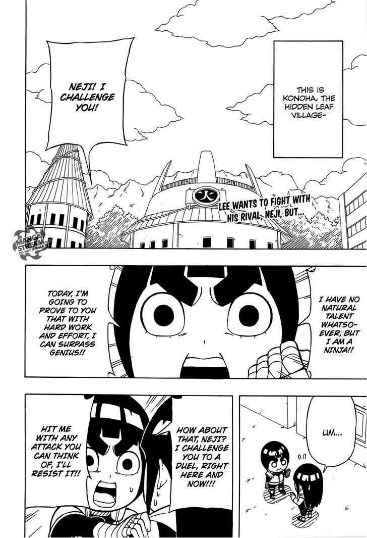 Page 3 Chapter 9 Rock Lee no Seishun Full-Power Ninden