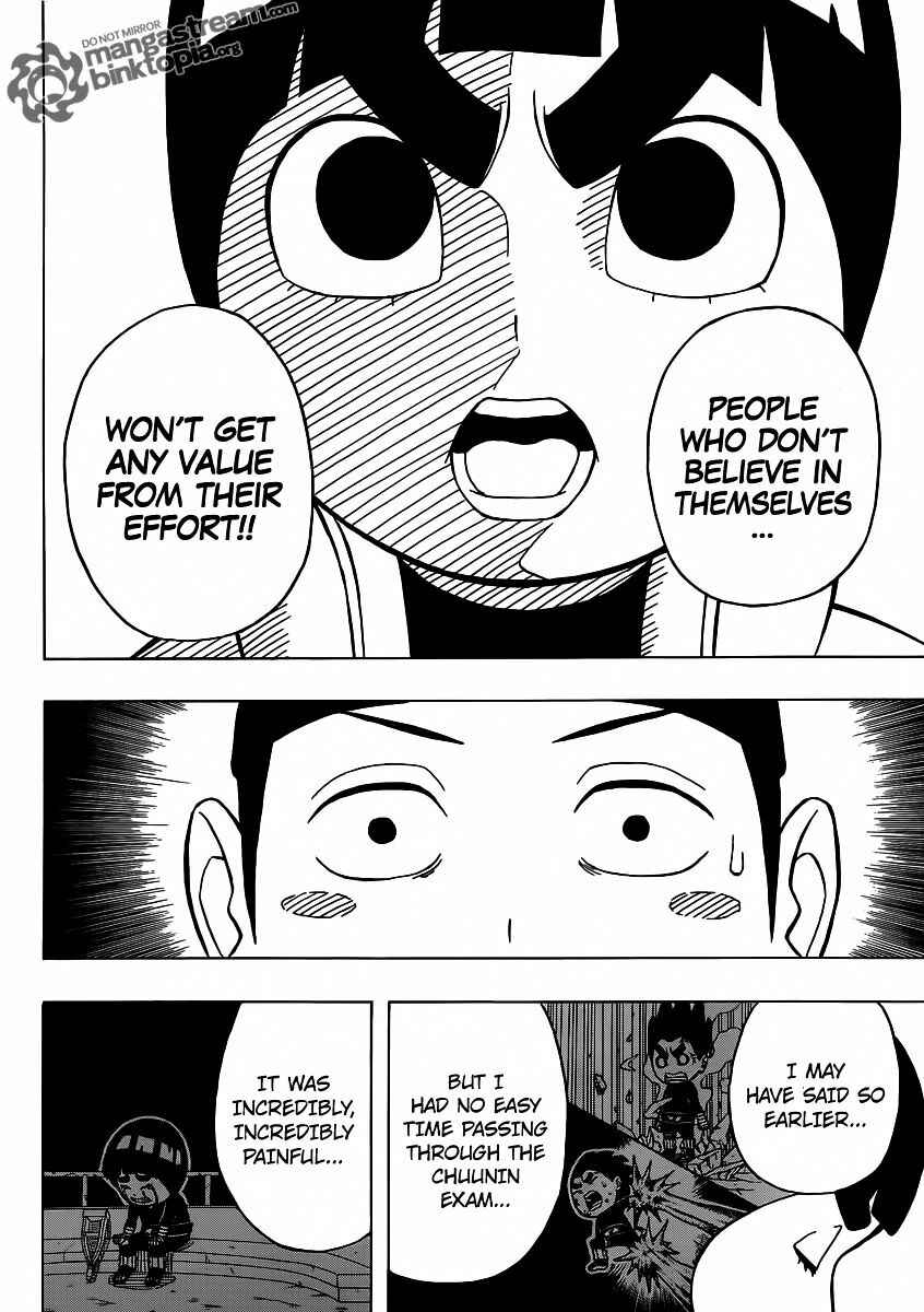 Page 17 Chapter 5.5 Rock Lee no Seishun Full-Power Ninden