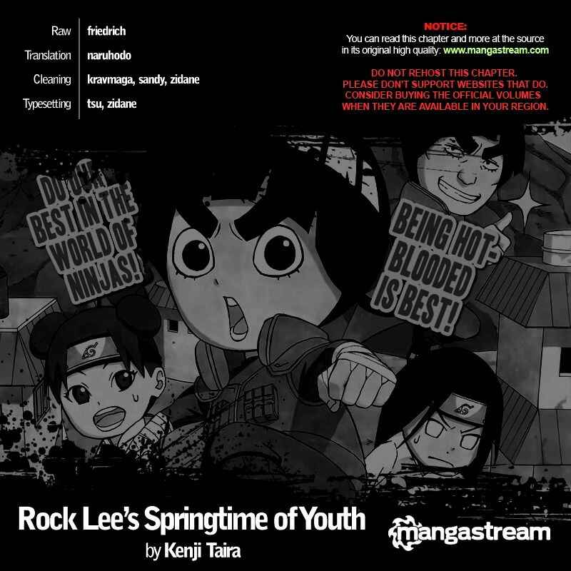 Page 2 Chapter 5.5 Rock Lee no Seishun Full-Power Ninden