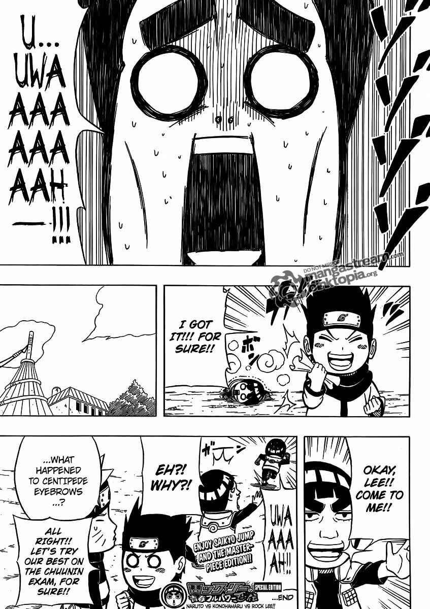 Page 20 Chapter 5.5 Rock Lee no Seishun Full-Power Ninden