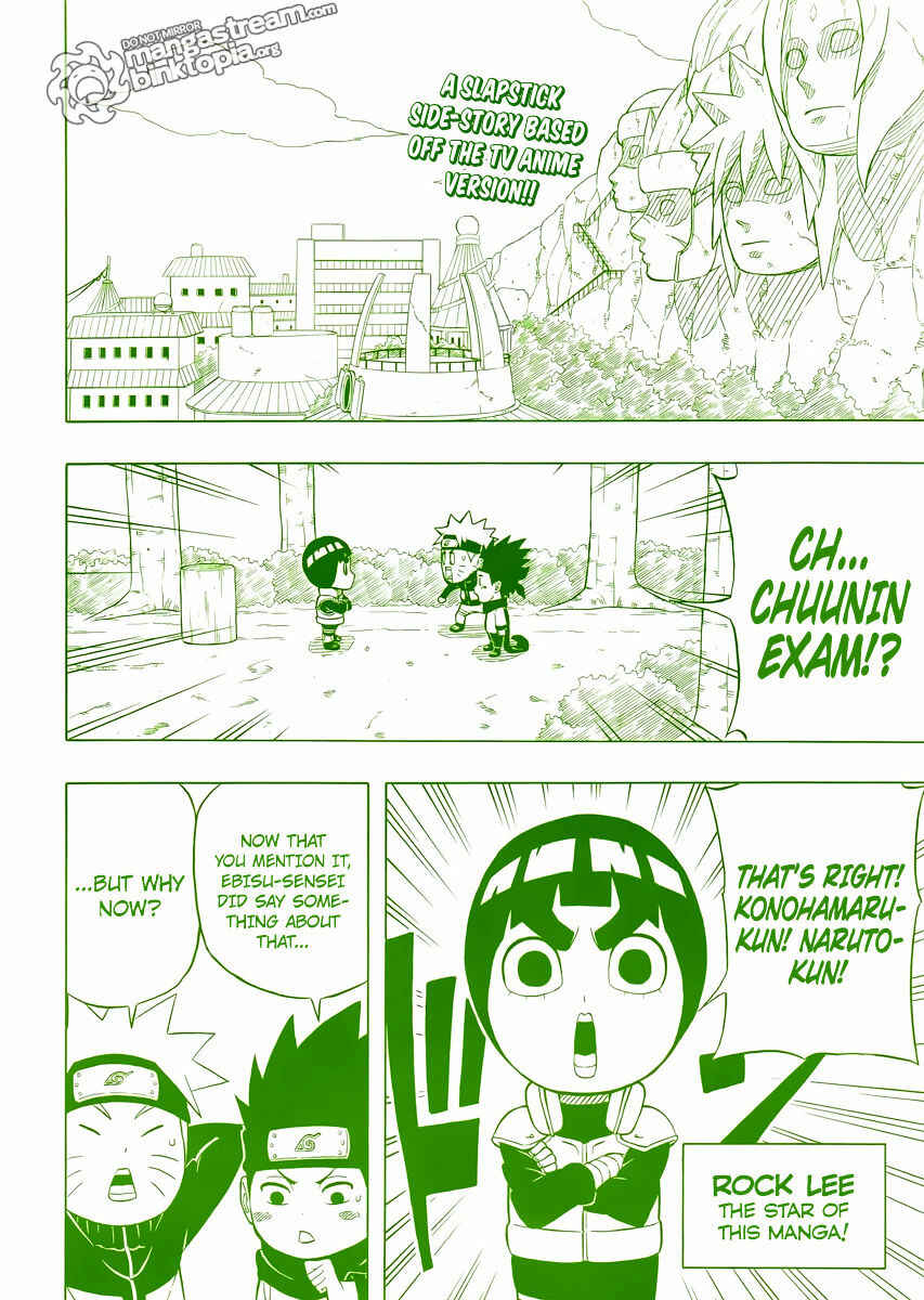 Page 3 Chapter 5.5 Rock Lee no Seishun Full-Power Ninden