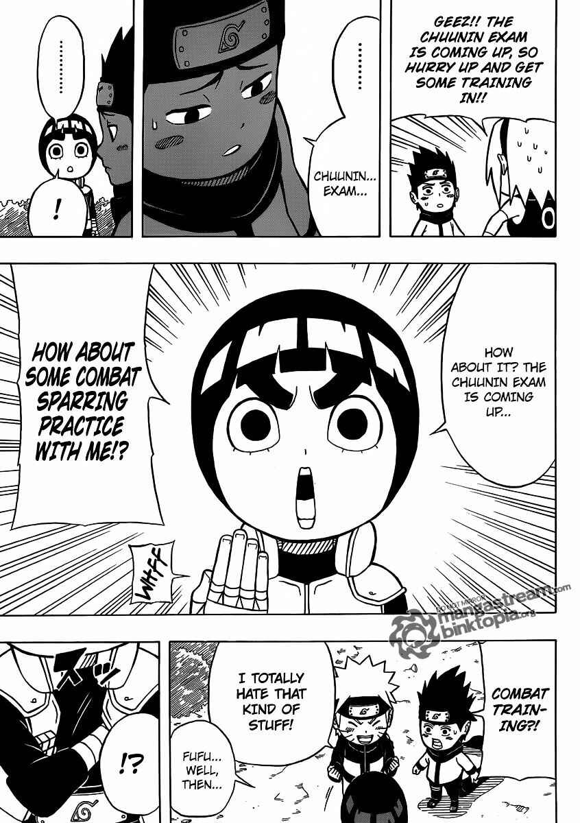 Page 8 Chapter 5.5 Rock Lee no Seishun Full-Power Ninden