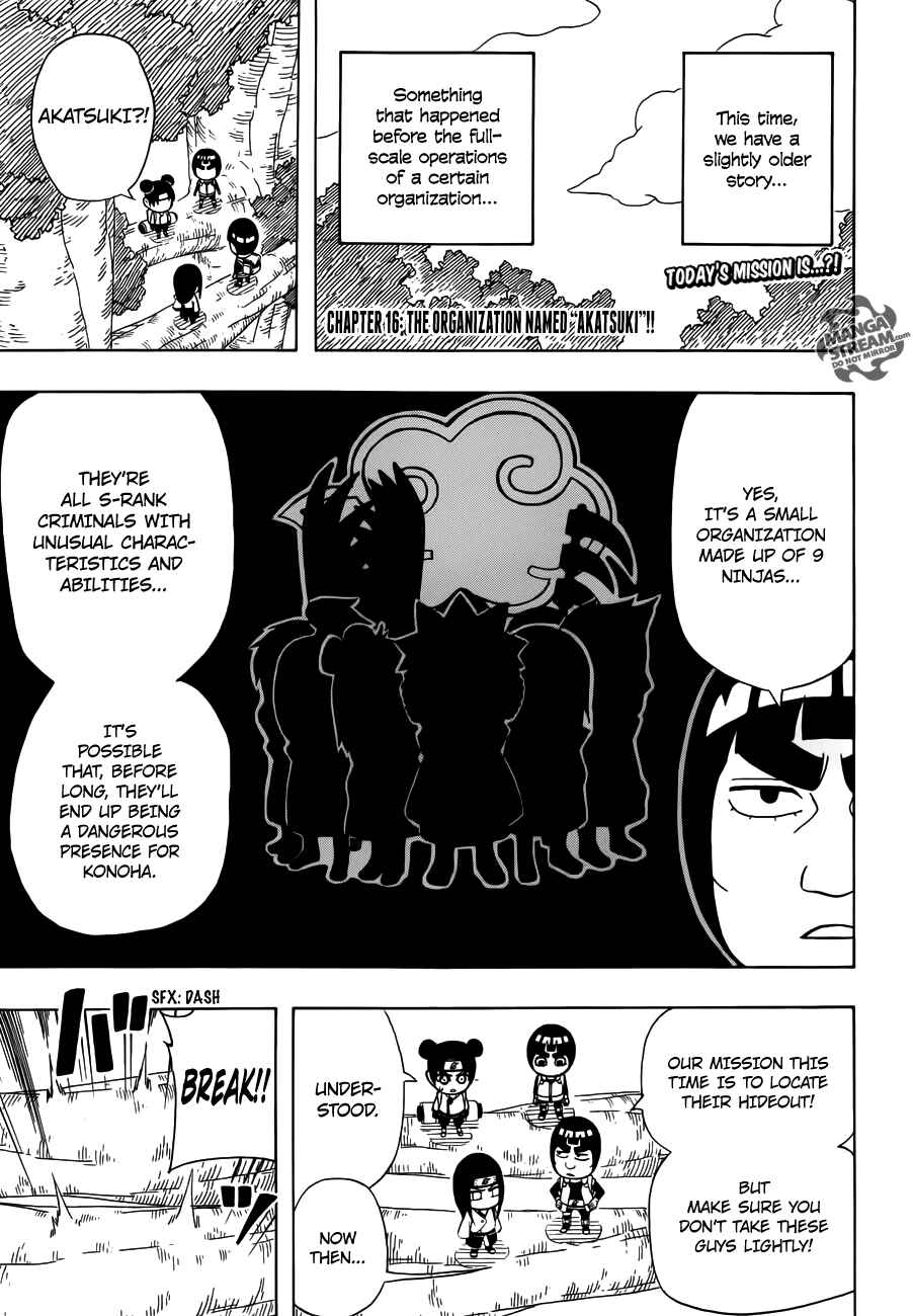 Page 8 Chapter 16 Rock Lee no Seishun Full-Power Ninden